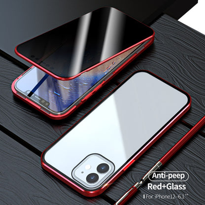 Magnetic Privacy Glass Case – 360° Full Body Anti-Spy