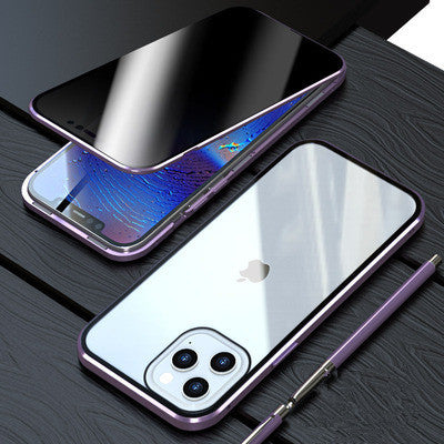 Magnetic Privacy Glass Case – 360° Full Body Anti-Spy